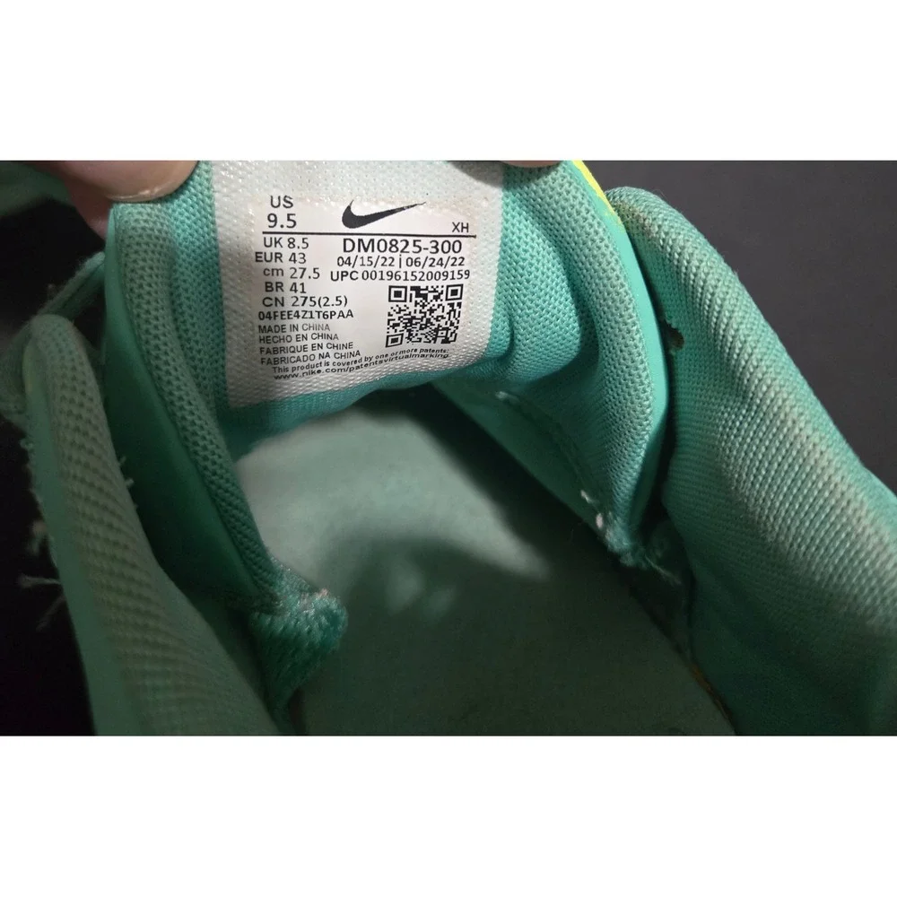 Nike Giannis Immortality 2 Enamel Green Basketball Shoes DM0825-300 Womens 9.5